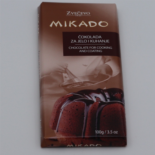 Mikado cokolada za jelo i kuhanje 100g - Zvecevo