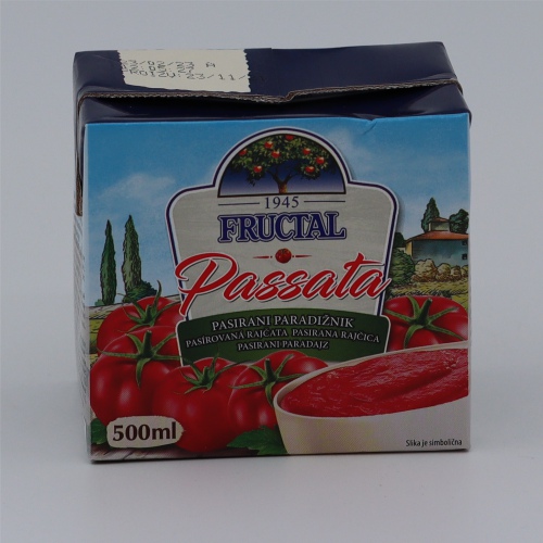 Passata pasirani paradajz 0.5l - Fructal 