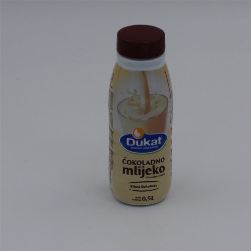 Cokoladno mlijeko bijela cokolada 0.5l - Dukat
