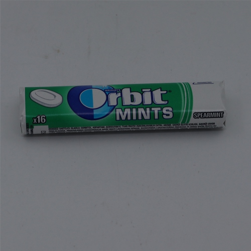 Orbit bonbone mints 28g