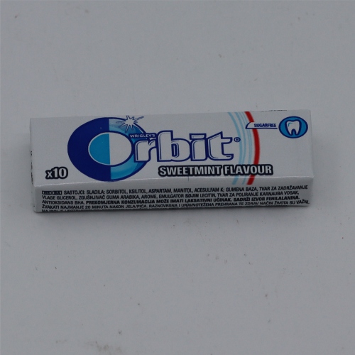Orbit sweet mint flavour 14g