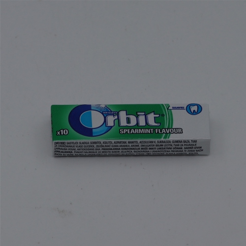 Orbit spear mint flavour 14g