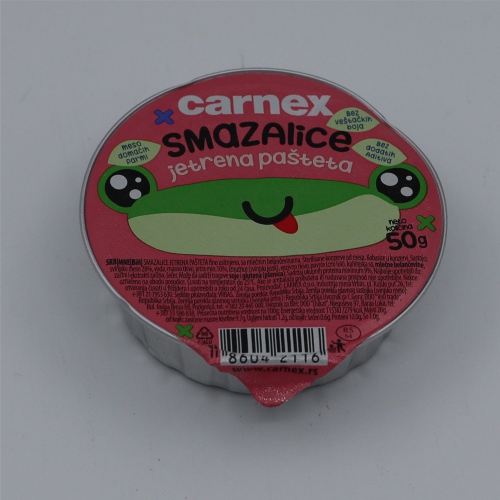 Smazalica jetrena pasteta 50g - Carnex 