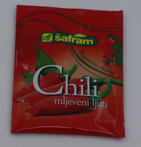 Chili mljeveni ljuti 25g - Safram 